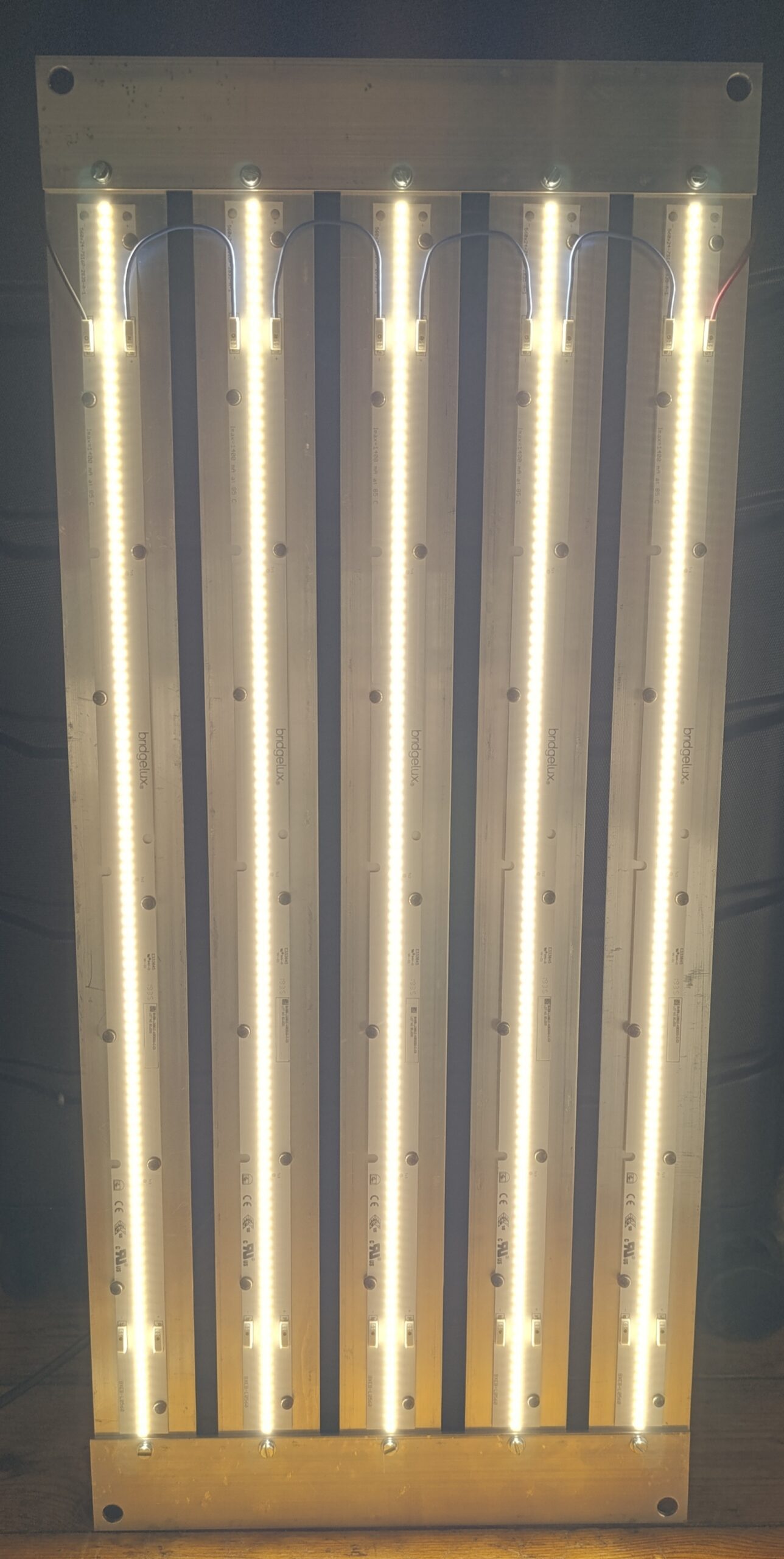 56W 4000K Bridgelux EB3 LED Grow Light
